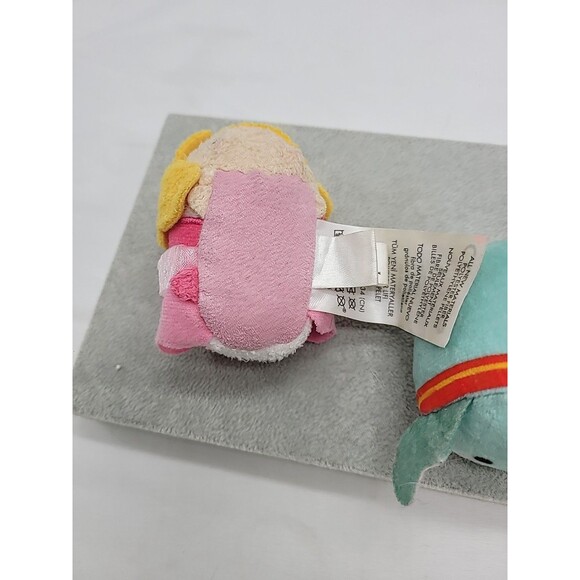 Disney "Tsum Tsum" Mini Plush Character Toy  Dumbo and Princess Aurora Lot Of 2 - Picture 8 of 16